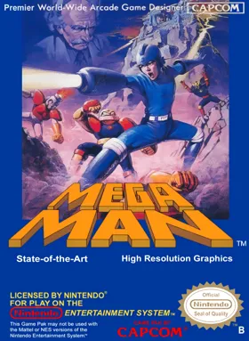 Mega Man (USA) (Virtual Console) box cover front